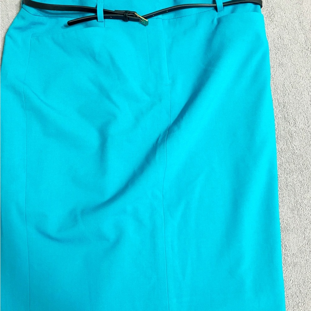 Calvin Klein Vibrant Blue Pencil Skirt